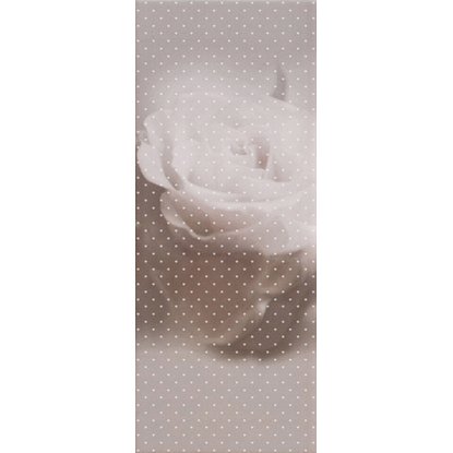 Декор АТЕМ ROMANCE белая роза 1 20x50 см