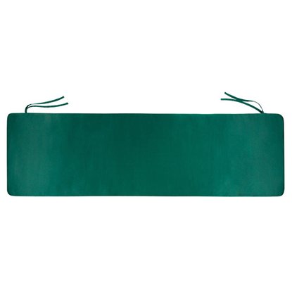 Подушка для садовой скамьи 148х42х3,5 см зеленый