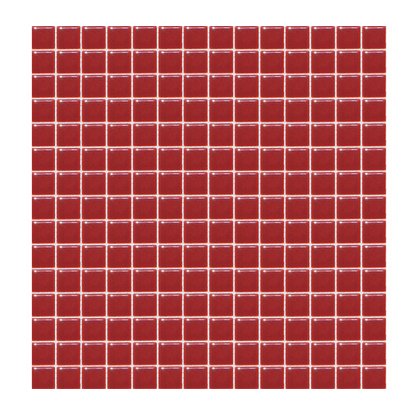 Мозаика ELADA Crystal красный 32,7x32,7 см