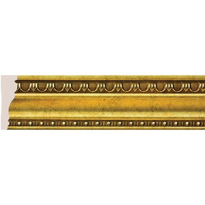 Плинтус потолочный COSCA ART Эрмитаж античное золото 60х20х2500 мм