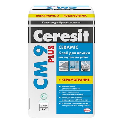 Клей для плитки CERESIT CM 9 25 кг