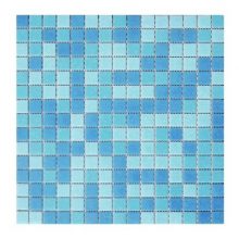 Мозаика ELADA Crystal голубой 32,7x32,7 см