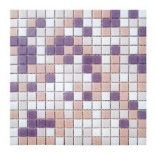 Мозаика ELADA Econom бело-персиковый 32,7x32,7 см