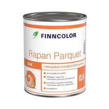 ЛакFinncolor Rapan Parquet алкидно - уретановый 0,9 л глянцевый