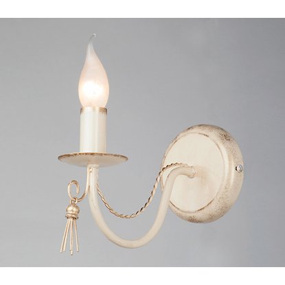 Бра настенное VITALUCE V1080/1A бежевый 1xЕ14x60Вт