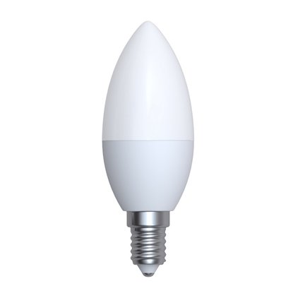 Лампа LED OBI 6 Вт E14 свеча холодный свет
