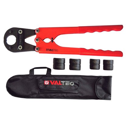 Пресс-инструмент малогабаритный ручной Valtec с комплектом насадок 16 и 20