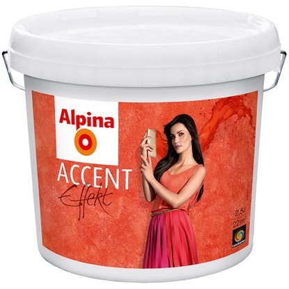 Декоративное покрытие Alpina Accent Effekt 2,5 л