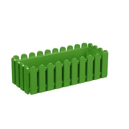 Ящик балконный Emsa Landhaus пластиковый зеленый