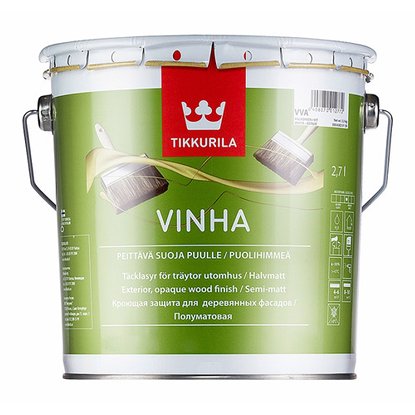 АнтисептикTikkurila VINHA VVA кроющий 2.7 л