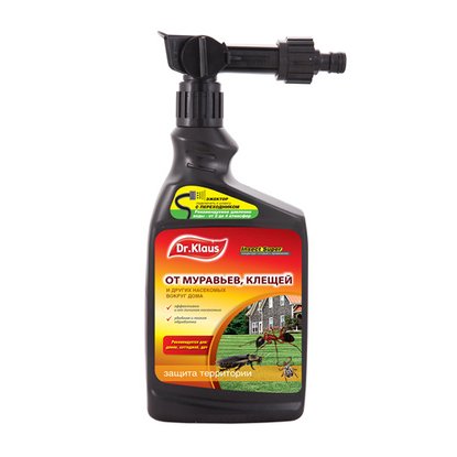Средство от ползающих насекомых Dr.Klaus эжектор 1 л