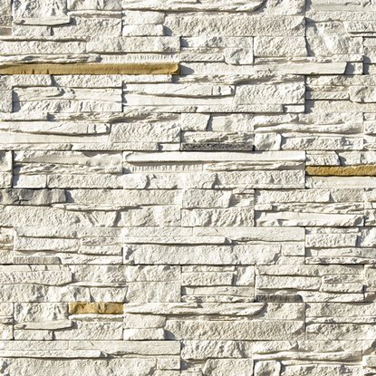 Камень фасадный интерьерный Норд Ридж белый 0,5 кв.м