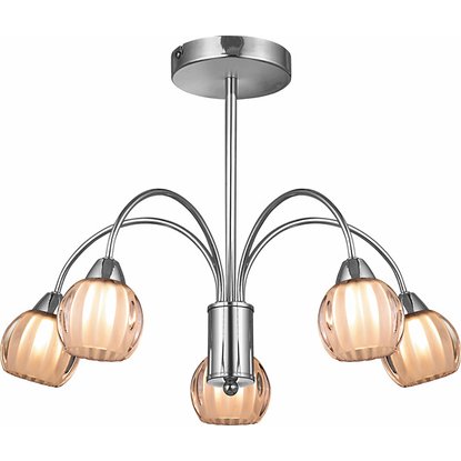 Люстра потолочная OBI Airola хром 5хLEDx2,5 Вт