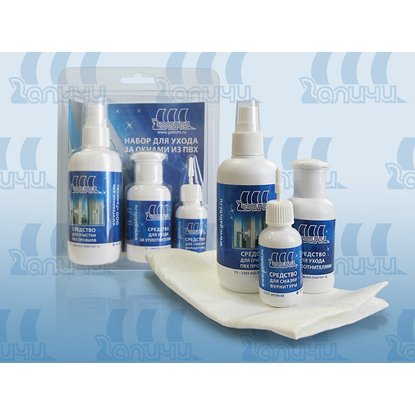 Набор по уходу за окнами Galichi ПВХ 3 средства