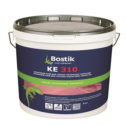 Акриловый клей для гибких напольных покрытий Bostic 