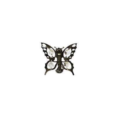 Зажим декоративный HomeAccess Бабочка золото антик