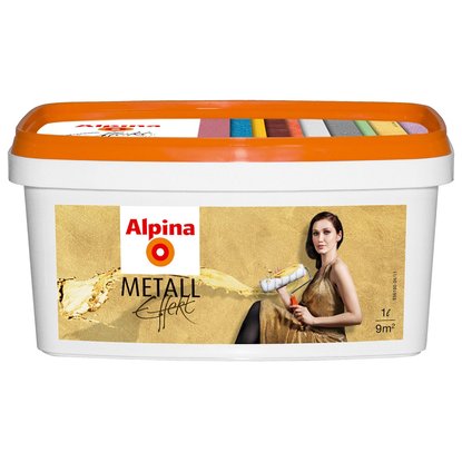 Декоративное покрытие Alpina Metall Effekt Gold 1 л