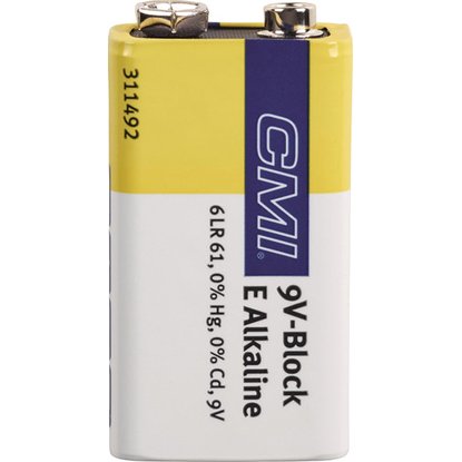 Батарейка алкалиновая CMI 6LR 61, 1 шт