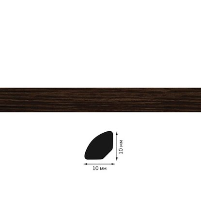 Штапик ПВХ Decoplast венге 2,75 метра