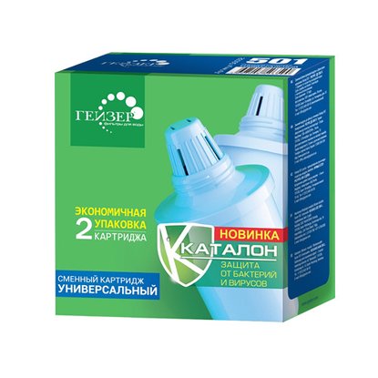 Кассета для кувшинов Гейзер 501 сменная 2 шт