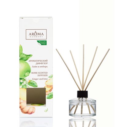 Диффузор фруктовый Aroma Harmony лайм-имбирь 100 мл