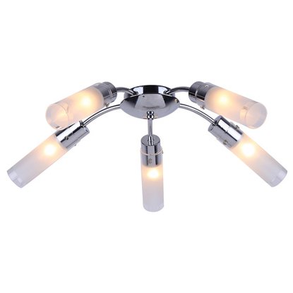 Люстра потолочная ESCADA Chrome/Gold 5хE14x40W