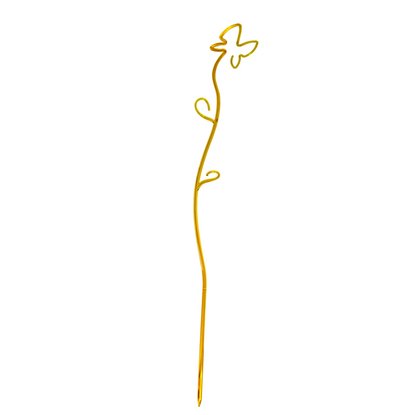 Держатель для орхидей желтый длина 57 см