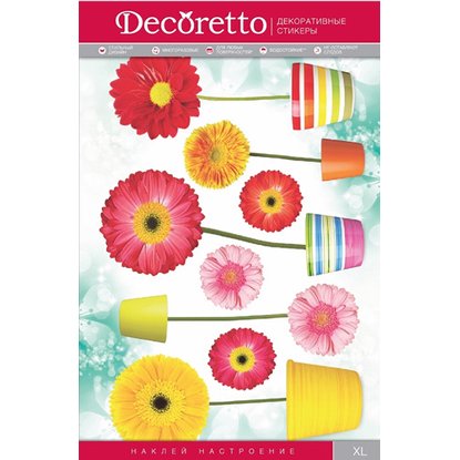 Наклейка Decoretto Цветы FI 5002