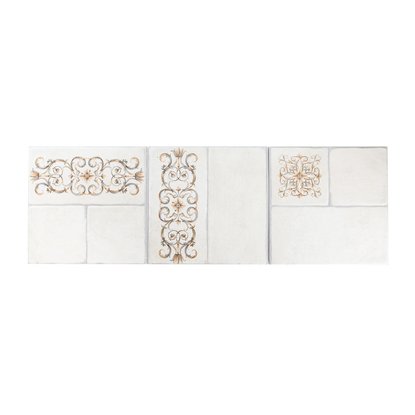 Плитка напольная KERAMA MARAZZI Каменный остров серая с декором 30х30 см