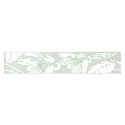 Бордюр Kerama Marazzi Аида зеленый 25х5,4 см