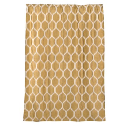 Штора WESS Illusion желтая 200х270 см