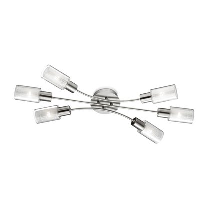 Люстра потолочная ODEON LIGHT хром 6ХE14Х40Вт