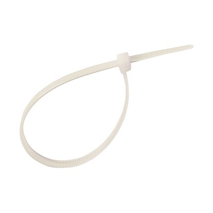 Бандажи для пучков кабеля OBI белые 100 шт 300x4,8 мм