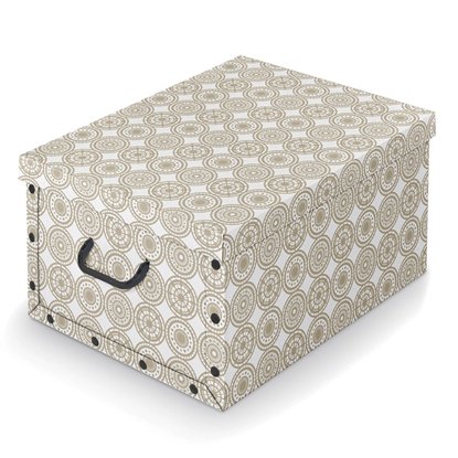 Коробка картонная Domopak Living Ella Biege складная 39х50х24 см