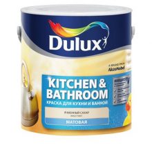 Краска DULUX Realife для кухни и ванной Twist матовая 2.5 л