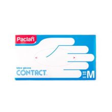 Перчатки Paclan Contact винил hазмер M 50 шт.