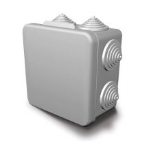 Коробка распределительная Gusi Electric с отверстиями 80 х 80 х 50 мм