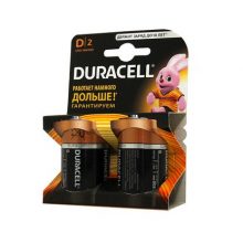 Батарейки алкалиновые Duracell Basic LR20, 2 шт