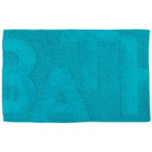 Коврик BATH для ванной комнаты хлопок/голубой 50х80 см