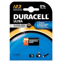 Батарейка Duracell 123 Ultra литиевая 1 шт
