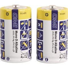 Батарейки алкалиновые CMI LR20, 2 шт