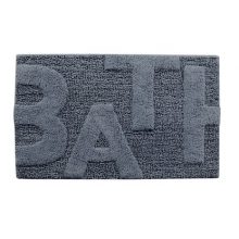 Коврик BATH для ванной комнаты хлопок/серый 50х80 см