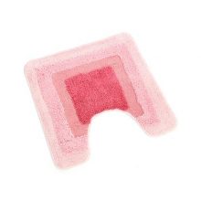 Коврик Wess Belorr для ванной команты # Микрофибра розовый 50х50 см