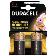 Батарейки алкалиновые Duracell Basic LR14, 2 шт
