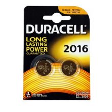 Батарейки литиевые Duracell Specialty CR2016 2 шт