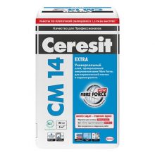 Клей Ceresit CM 14/5 Extra для плитки и керамогранита 5 кг