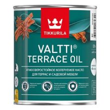 Масло Тиккурила Valtti Terrace Oil для террас бесцветное 0,9 л
