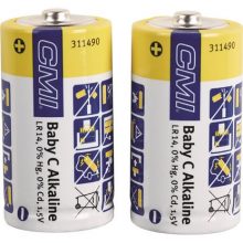 Батарейки алкалиновые CMI LR14, 2 шт