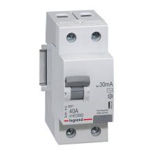 Выключатель дифференциального тока (УЗО) RX3 30 мА 40 А 2П AC