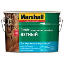 Лак Marshall PROTEX Яхтный глянцевый 9 л